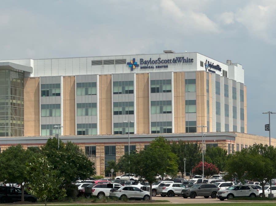 Baylor Scott & White Medical Center in College Station (KXAN Photo/Matt Grant)