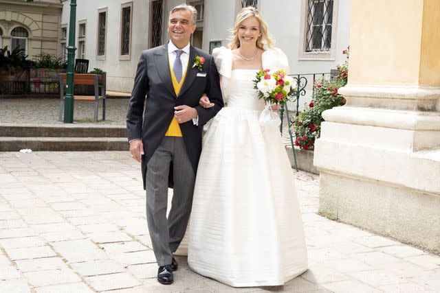 <p>Dnphotography/Abaca via ZUMA Press</p> Royal wedding of Liechtenstein