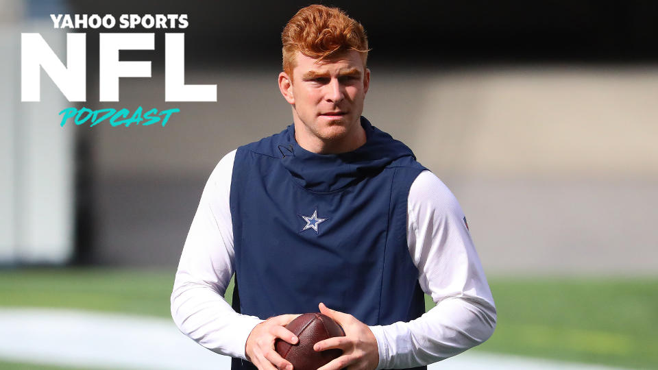 Andy Dalton will now be thrust into the spotlight as he takes over the starting QB job in Dallas after the injury to Dak Prescott. (Photo by Abbie Parr/Getty Images)