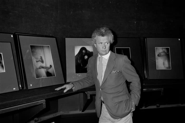 The work of British photographer David Hamilton, pictured in 1983, has long raised questions about where art ends and pornography begins
