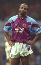 FILE PHOTO: Cyrille Regis of Aston Villa is seen in a file picture from 1991. REUTERS//File Photo