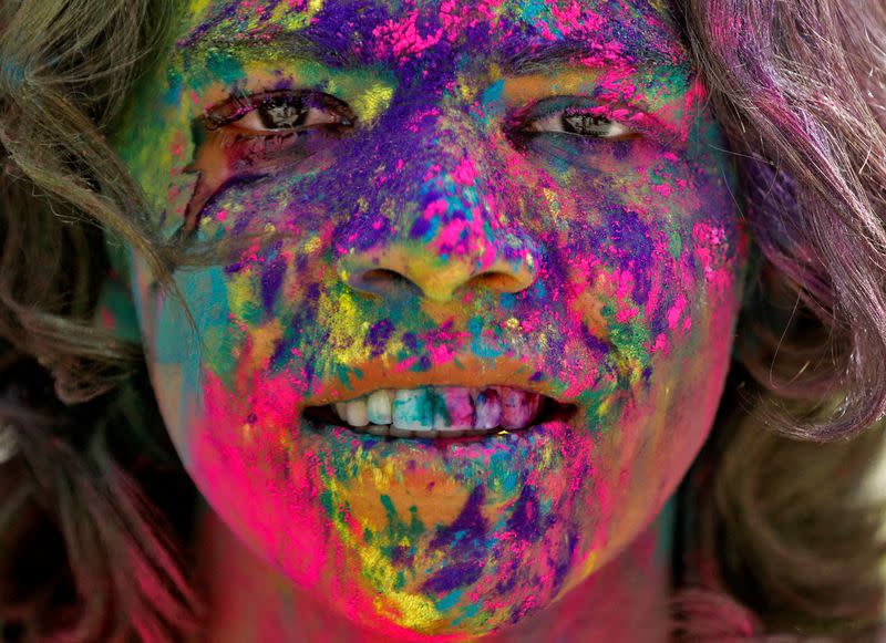 FILE PHOTO: Holi celebrations in Ahmedabad