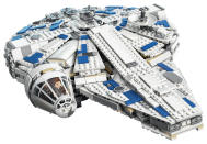 <p>It took Han Solo only 12 parsecs to make his famous run through the Kessel Mines. See if you can lap that record as you assemble this 1,414-piece Lego Millennium Falcon, which comes complete with laser turrets and a Dejarik board. (Photo: Lego) </p>