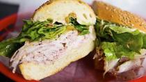 <p><a href="http://the-meathook.com/sandwich-shop/" rel="nofollow noopener" target="_blank" data-ylk="slk:The Meat Hook Sandwich" class="link ">The Meat Hook Sandwich</a> shop in Brooklyn is all about being sustainable and morally on point; they care about paying the farmers who provide them with meat, and they care about the relationships they have with the people who eat their food. Their sandwich shop, the cousin to their butcher shop, serves up excellent-quality subs and good beer to match. Their roast pork is our choice because of its rich, smoky flavor, but really one can’t go wrong with fresh, local bread and the array of toppings Meat Hook has.</p><p><i>(Photo Courtesy of Meat Hook Sandwich)</i></p>