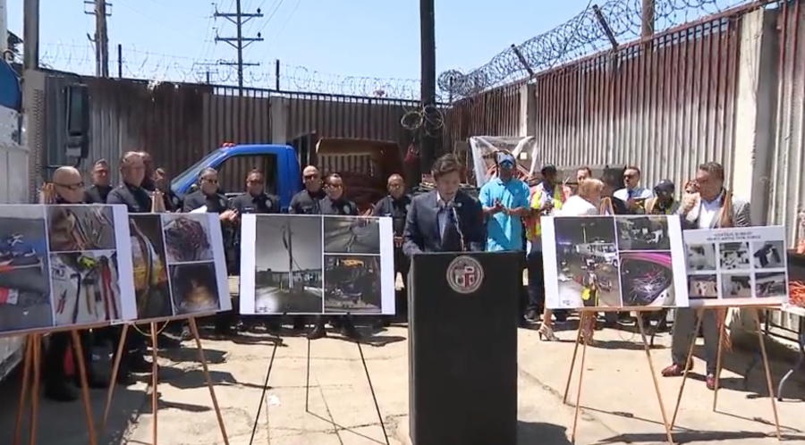 LAPD Heavy Metal Task Force raid