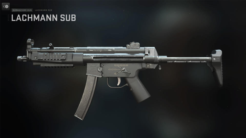 Warzone 2 SMG Lachmann Sub