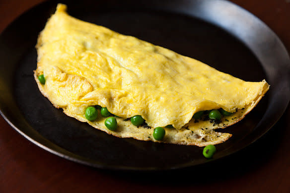 <strong>Get the<a href="http://food52.com/recipes/4072-petite-pea-omelet-with-mint-and-mascarpone" target="_blank"> Petite Pea Omelet with Mint and Mascarpone recipe</a> by WinnieAb via Food52</strong>