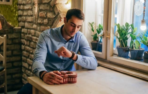 Guys can usually match a combination of shirt, jacket, pant and footwear and know they'll look okay. Source: Getty