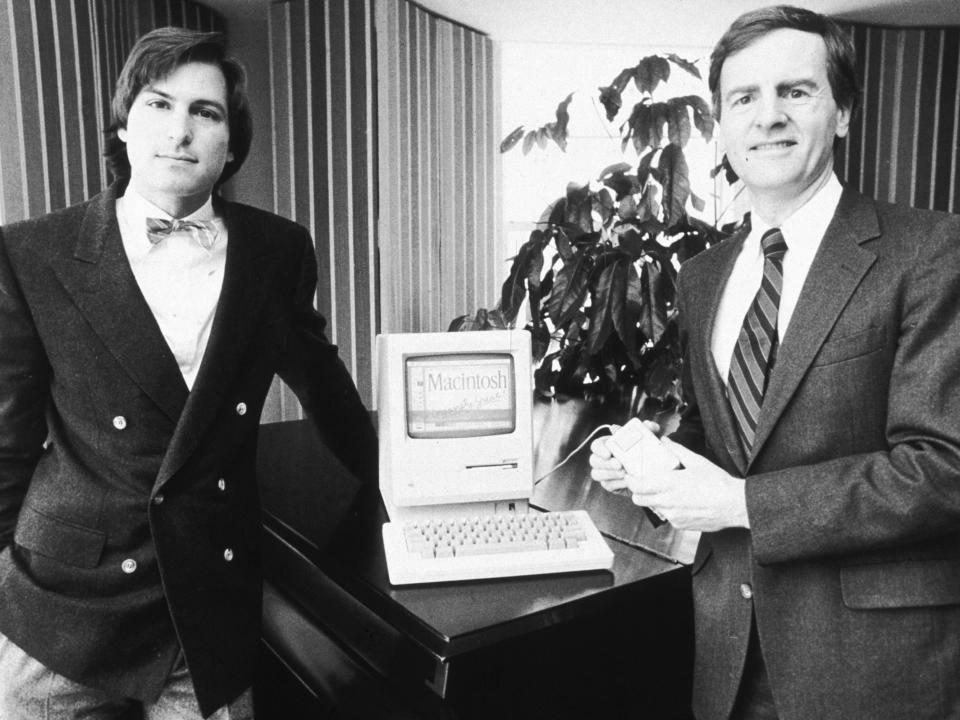 Steve Jobs John Sculley apple