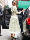 <p>Gabrielle Union looks stylish in a summery long-sleeve dress in N.Y.C. on July 27.</p>