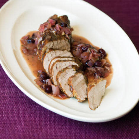 Cranberry Pork Tenderloin