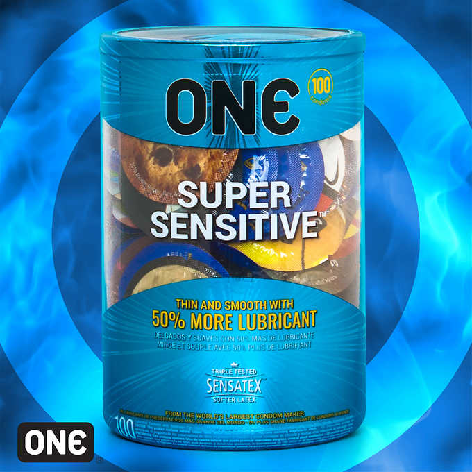 ONE Super Sensitive, 100Condoms