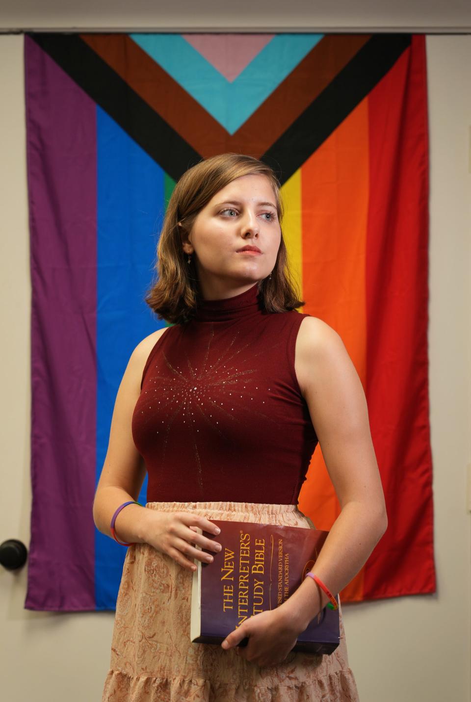 University of Texas student Alexa Morton sought out a more affirming congregation after realizing that her faith and sexuality were at odds. She found it at the Labyrinth Progressive Student Ministry.