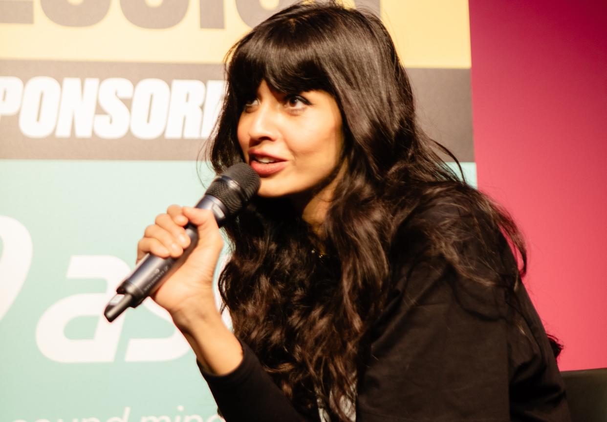 Jameela Jamil at the move for your mind event. (ASICS/I Weigh)