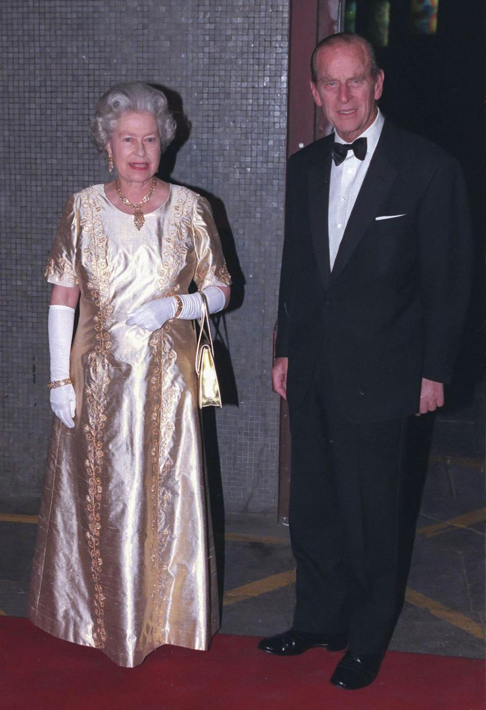 queen elizabeth ii, and prince philip, duke of edinburgh, golden wedding anniversary