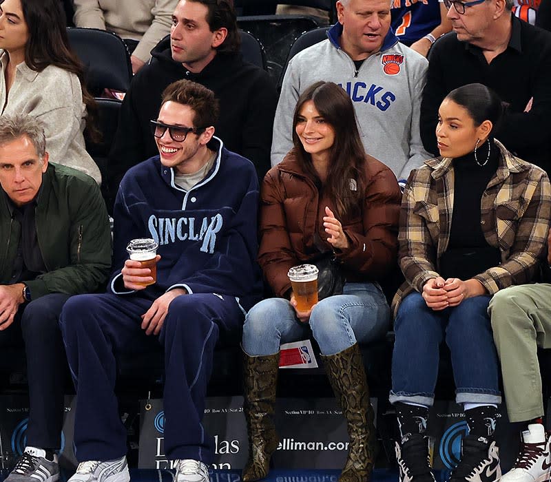 Emily Ratajkowski y Pete Davidson 