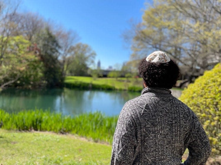 Tennessean opinion columnist LeBron Hill at the Jimmy Carter Presidential Library and Museum in Atlanta, Ga.