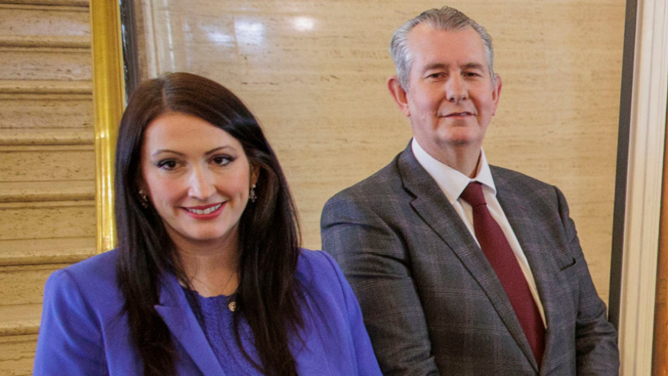 Emma Little-Pengelly and Edwin Poots