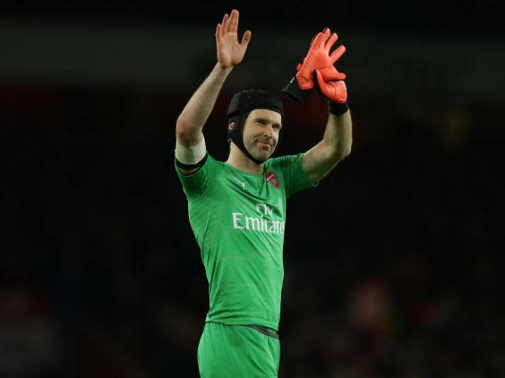 Petr Cech believes winning the Europa League to end his career is an ideal scenario (Getty)