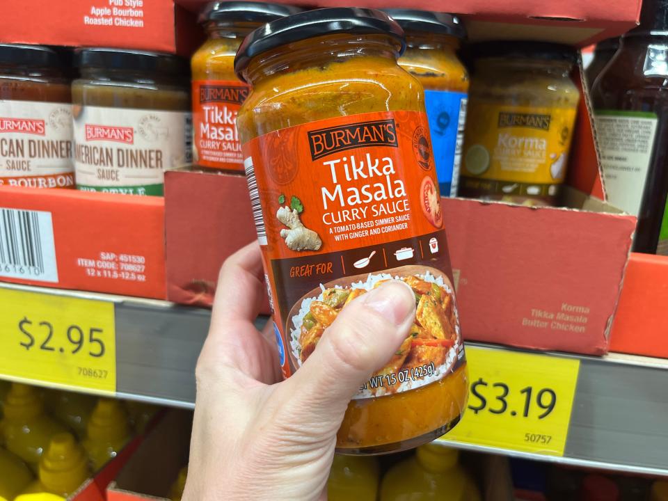 Burman's tikka masala sauce