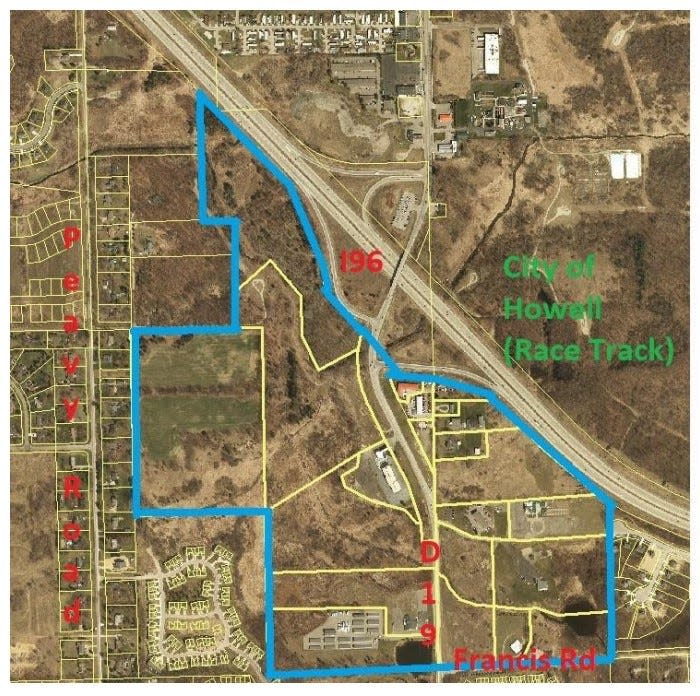 The Marion Township Board of Trustees provides the final approved solar farm overlay district in their approved ordinance on their website in 2023.