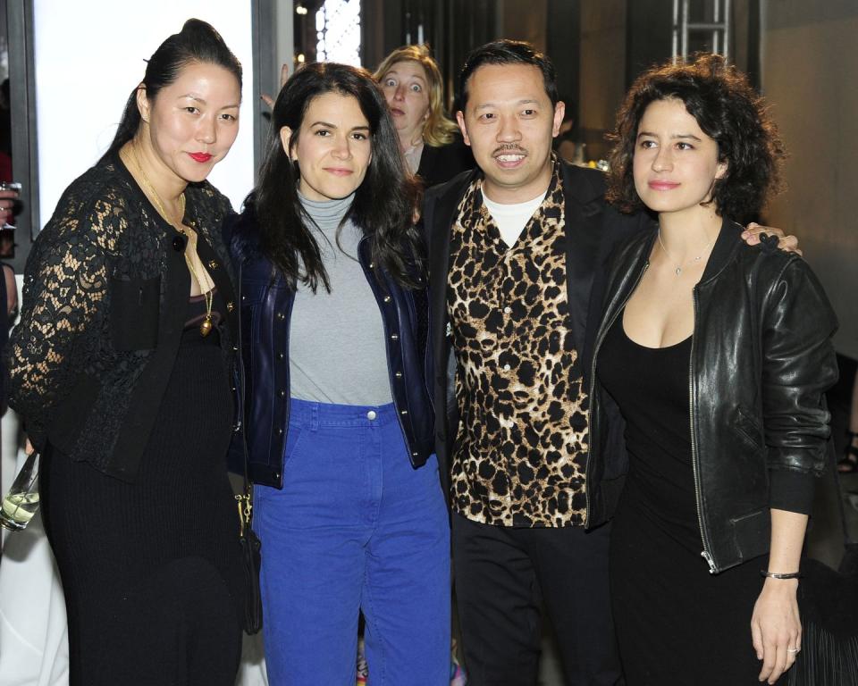 Carol Lim, Abbi Jacobson, Humberto Leon, and Ilana Glazer