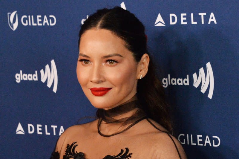 Olivia Munn attends the GLAAD Media Awards in 2019. File Photo by Jim Ruymen/UPI