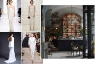 <p>Get comfortable; Silk charmeuse, matte crepe, suiting, and sheer elements define the laissez faire, home-away-from-home vibe you're after when choosing to wed in a place you love to spend time in and frequent often. </p><p>With a downtown, gallery-girl feel, think modern minimalism meets elegant bride. Keep your accessories sharp and modern, and opt for a pointed-toe pump, chic mule, or minimal sandal to finish the look.</p><p><em>From left: <em>Brock Collection Fall 2019 Ready-to-Wear; </em>Oscar de la Renta Bridal Fall 2019; Cushnie Bridal Fall 2019; Brandon Maxwell Fall 2019 Ready-to-Wear.</em></p>