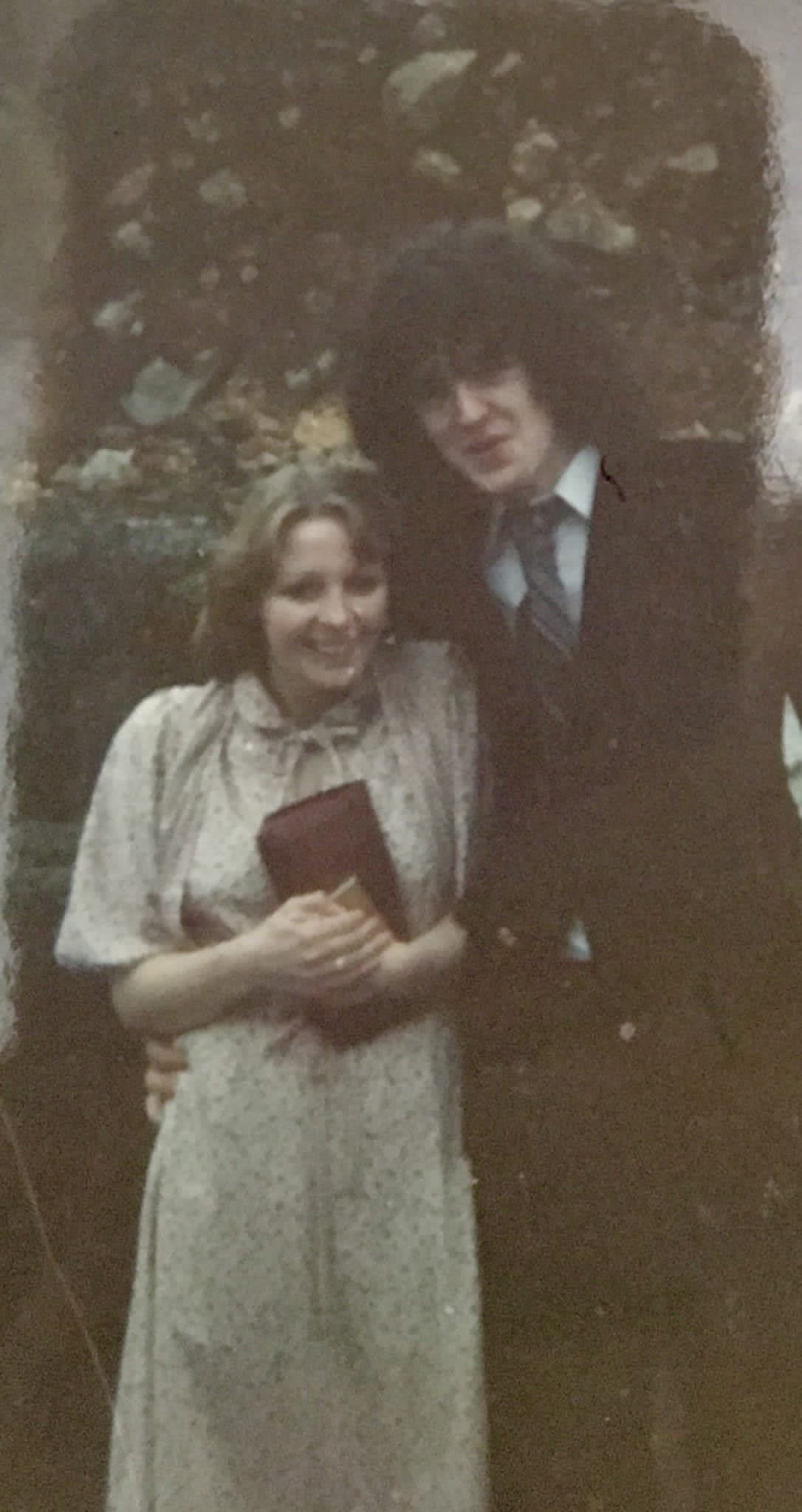 Loughlin Maginn with his wife Maureen (Maginn family/PA)