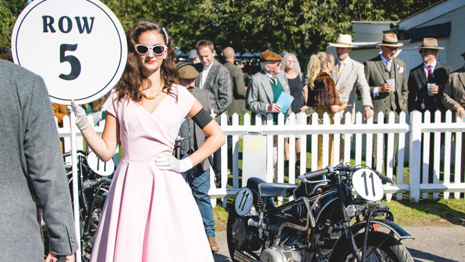 A 1929 BMW R 57 Kompressor at the 2022 Goodwood Revival.