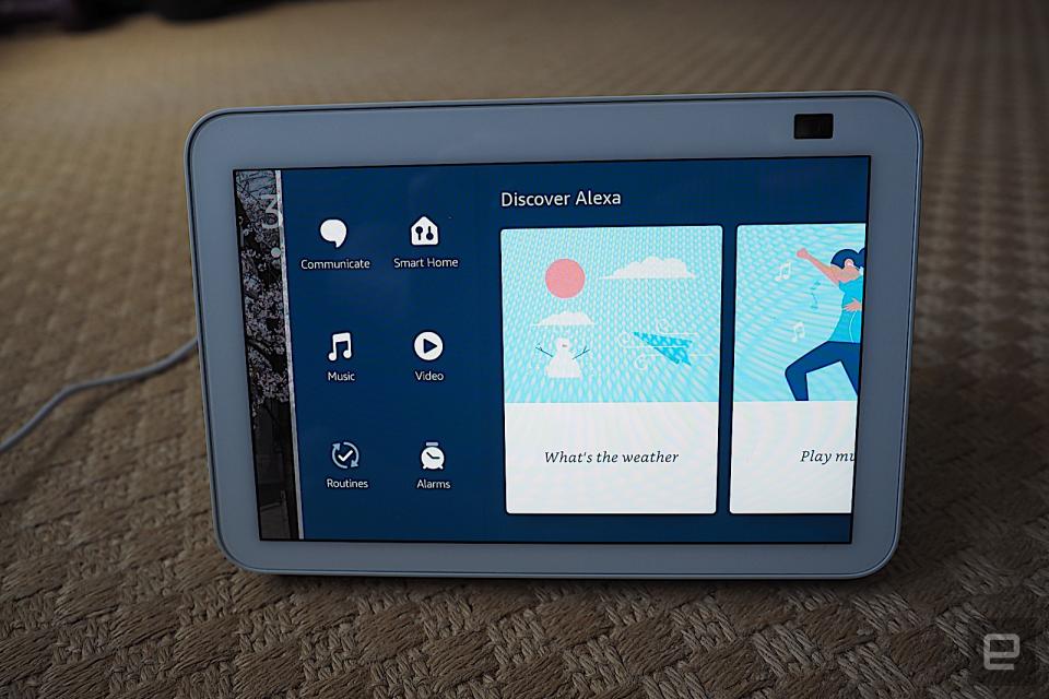 <p>Amazon Echo Show 8 and 5 review</p> 