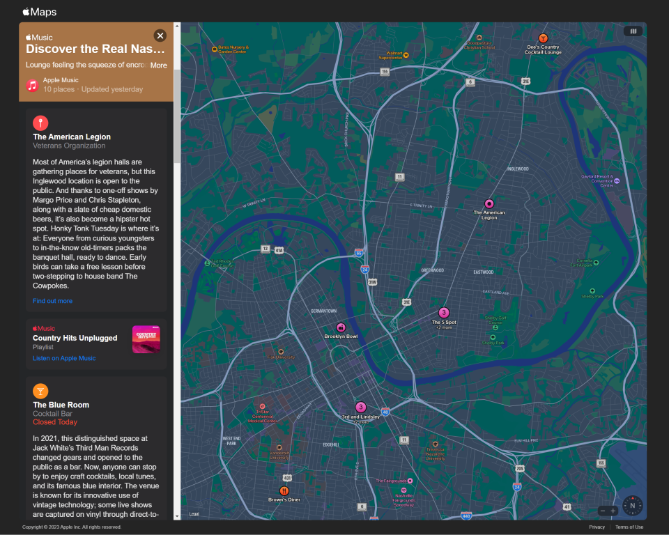 Apple Music Guide Nashville