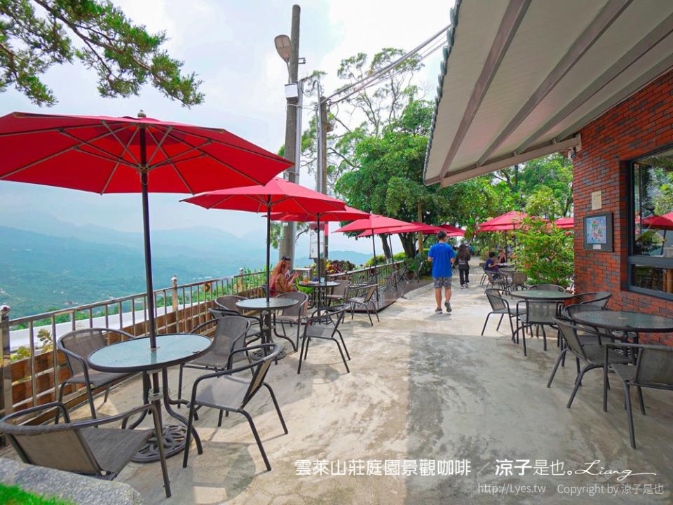 台南白河｜雲萊山莊庭園景觀咖啡