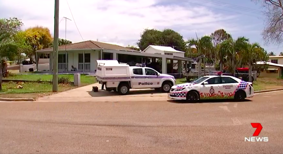 Seven News understand the two men stabbed to death approached this property on Sunday night. Source: 7News