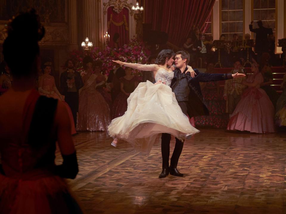 Camila Cabello and Nicholas Galitzine in Cinderella