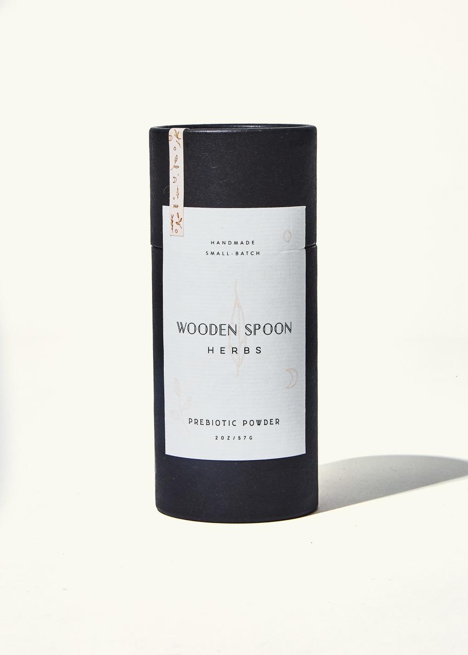 Wooden Spoon's prebiotic powder uses herbs like burdock and elecampane.
