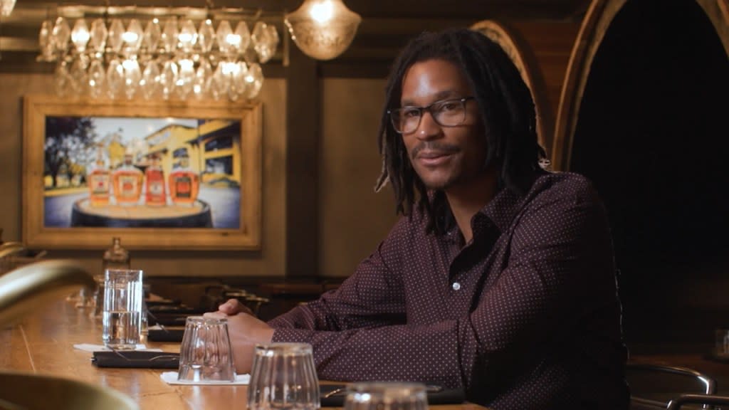 Lawrence Weeks creates a unique Southern cuisine experience by keeping his food creations at North of Bourbon in Louisville, Kentucky, focused on the connection between that city and New Orleans. (Photo: Screenshot/YouTube.com/KET – Kentucky Educational Television)