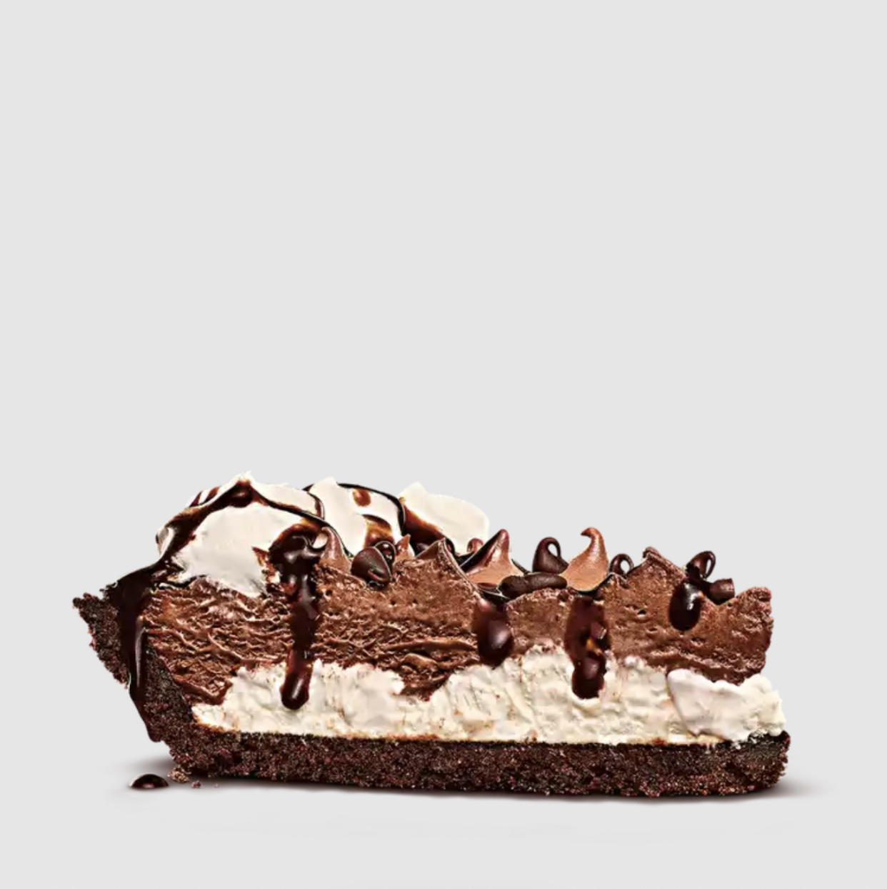 slice of hershey's sundae pie