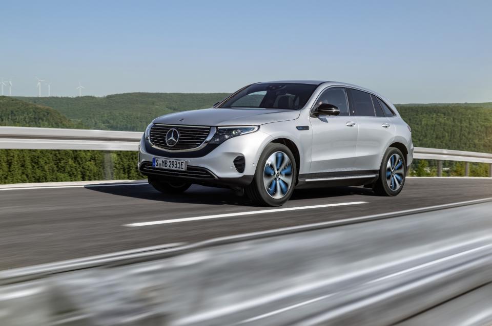 The 2020 Mercedes-Benz EQC.