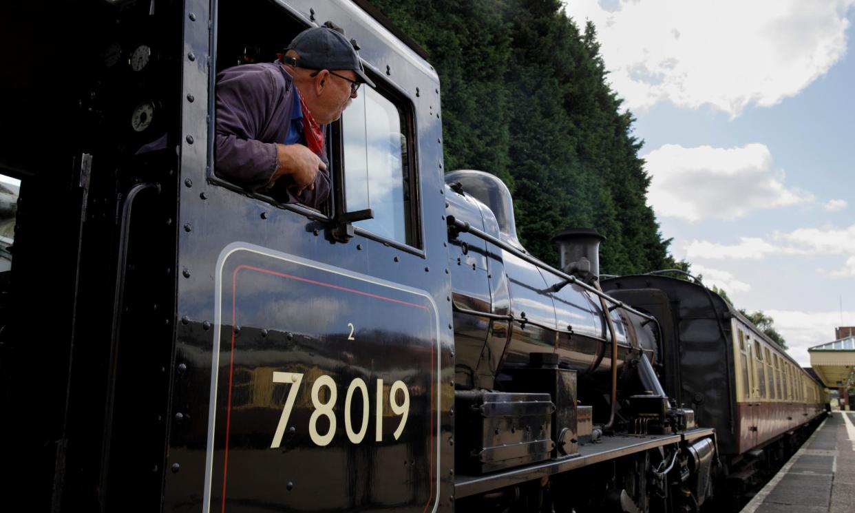 <span>The Great Central Railway has been run by volunteers since 1969, after its closure by British Railways.</span><span>Photograph: Andrew Fox/The Guardian</span>