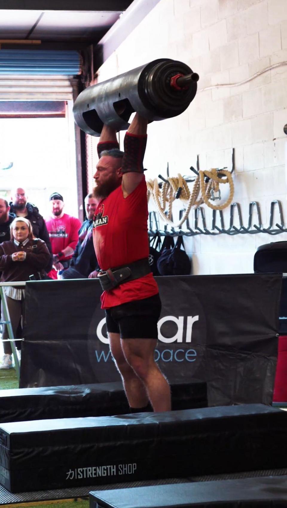 The Northern Echo: Tom Owens competes at England's Strongest Man in Preston.