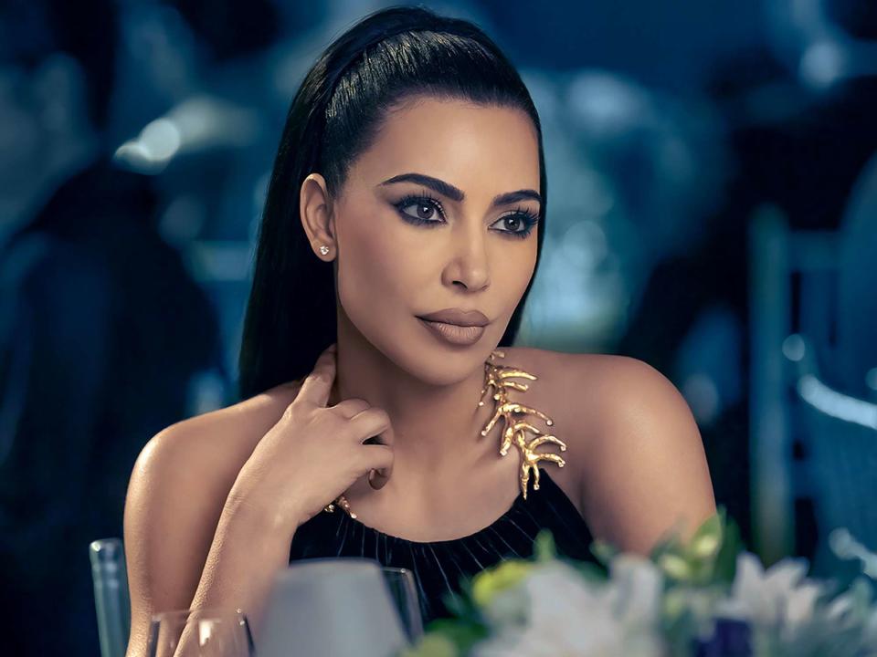 <p>Eric Liebowitz/FX</p> Kim Kardashian in 