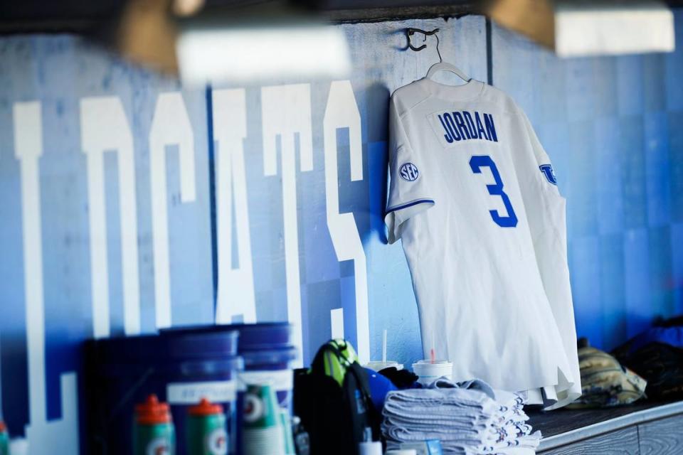 Kentucky played the 2021 season in honor of teammate Ben Jordan, who died in January.