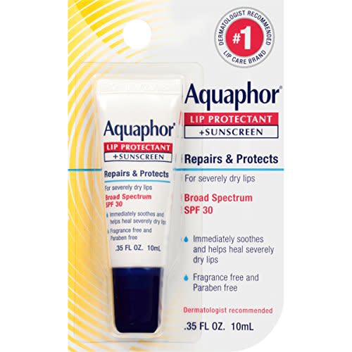 Aquaphor Lip Protectant with SPF (Amazon / Amazon)