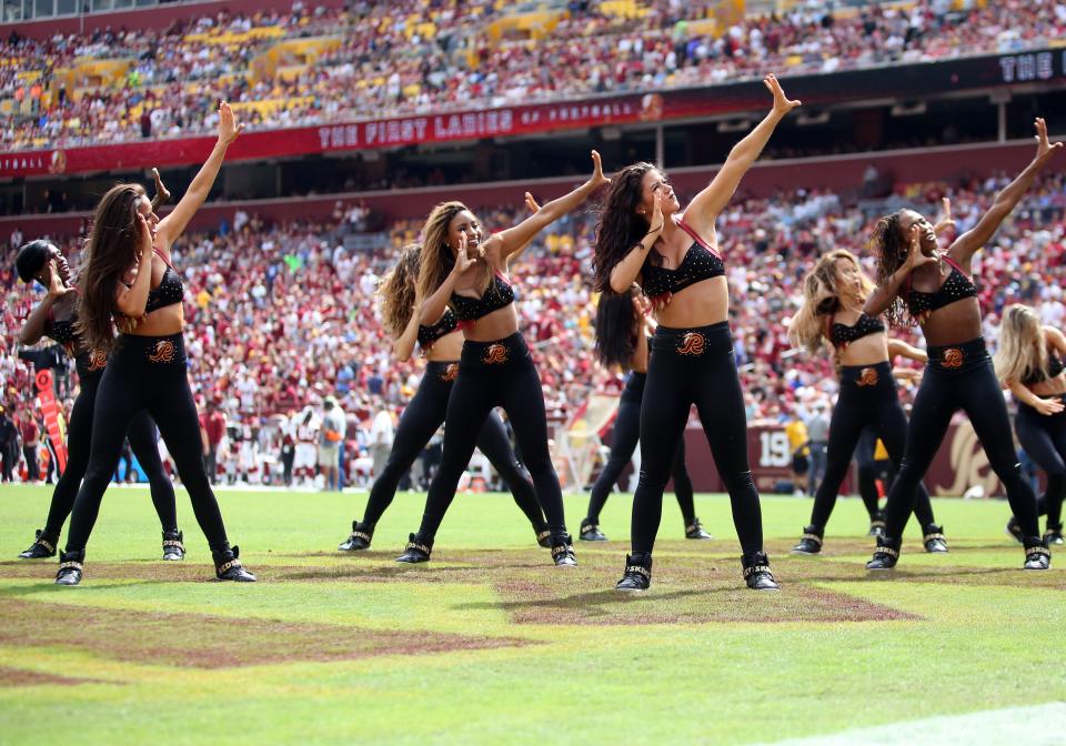 Washington Football Team cheerleaders