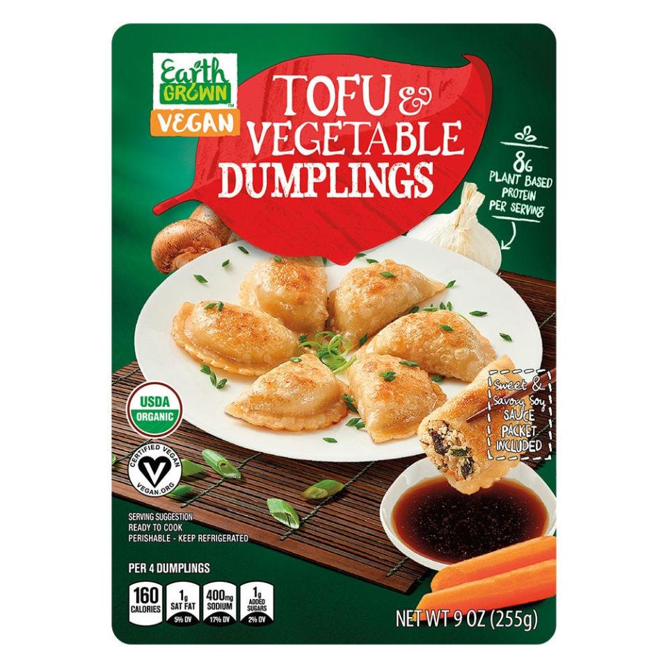 Tofu dumplings from Aldi