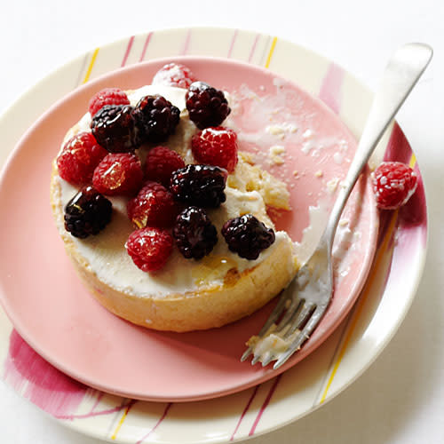 Summer Fruit Mini Ice Cream Pies