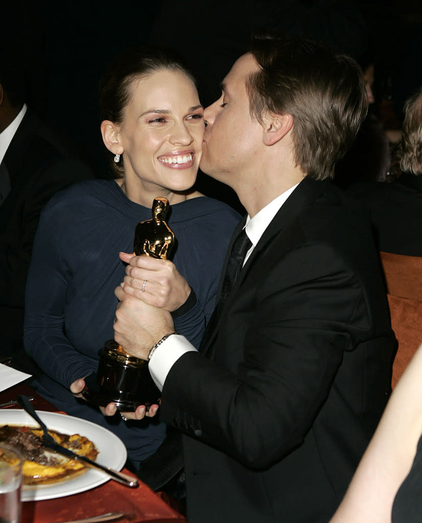 Hilary Swank and Chad Lowe, 2005 