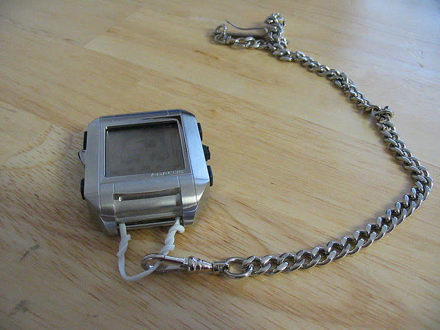 palm os fossil watch