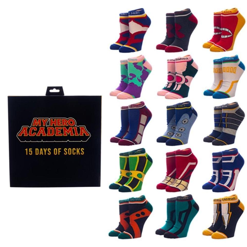 My Hero Academia 15 Days of Socks